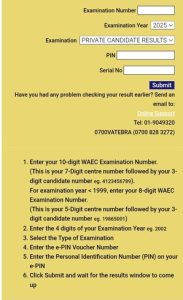 Step-by-Step Guide to Check WAEC 2025 Results