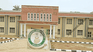 FUOYE entrance Official faculty building 
