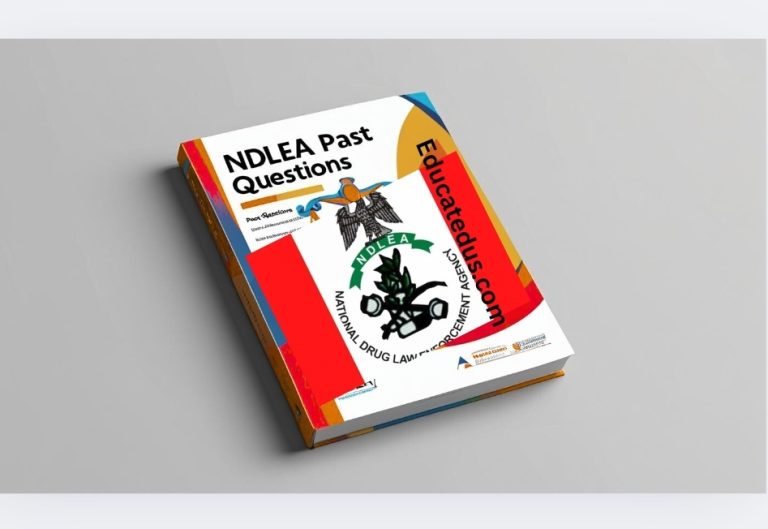 NDLEA Past Questions And Answers- Updated